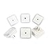 Exlight 0.5W/110V Led Smart Sensor Night Light-Automatic Creative gifts- for Bedroom Living Room, Bathroom, Hotel, Bar, Office Set of 6(White)