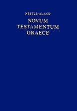 Nestle-aland Novum Testamentum Graece