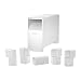 Bose Acoustimass 10 Series IV Home Entertainment Speaker System (White)