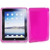 Apple iPad PU Skin, Trans. Hot Pink Hard Case/Cover/Faceplate/Snap On/Housing/Protector Reviews