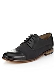 Autograph Canvas Mix Derby Shoes