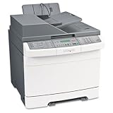 Lexmark X544N Mfp Color Laser 25/25 Ppm P/s/c/f Frnt Pic Bridge