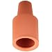 Wheaton 224100-060 Rubber 13mm Sleeve Style Stopper, Natural Red Rubber (Case of 1000)