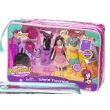 Polly Pocket Travel-Licious Lila in Paris & Spain Doll Set