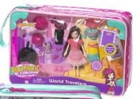 Polly Pocket Travel-Licious Lila in Paris & Spain Doll Set