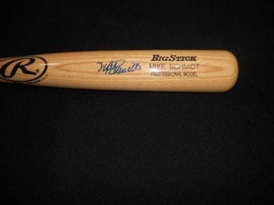 Mike Schmidt Autographed Rawlings Big Stick JSA Cert - Autographed MLB Bats