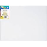 Foam Sheet 9"X12" 2mm-White, Pack of 10