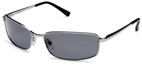 Sunbelt Men's Neptune 190 Metal Sunglasses,Gunmetal Frame/Grey Lens Frame/Grey Lens,one size