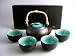 Ceramic japanese tea gift set - ocean blue Miya Japanese Tableware Gifts