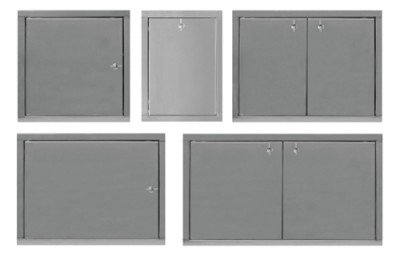 Electri-Chef Grill Island Doors