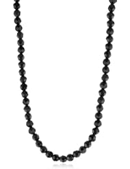 1928 Jewelry Sparkly Black Beaded Necklace