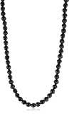 1928 Jewelry Sparkly Black Beaded Necklace