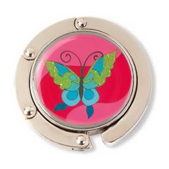 Finders Key Purse Butterfly 'Hang'em High' Purse Hanger