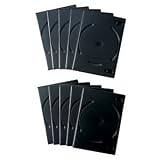 サンワサプライ DVDトールケース(4枚収納) DVD-N4-10BK