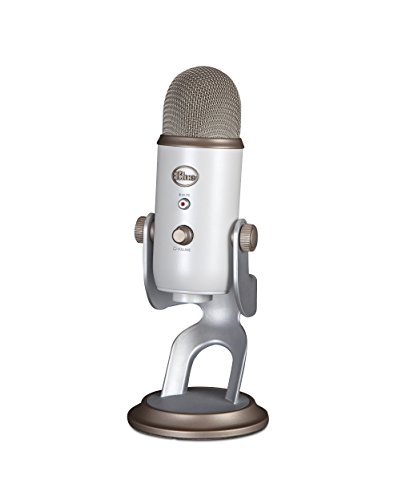 Blue yeti usb microphone - vintage white