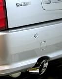 Axle-Back Exhaust System Dual Rear Exit Incl. Muffler/Pipes/Clamps/4 in. Single Pro-Series Tips 50-State Emissions Legal