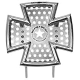 06-11 YAMAHA RAPTOR700: BLINGSTAR IRON CROSS FRONT BUMPER - TEXTURED BLACK (TEXTURED... by Bling Star