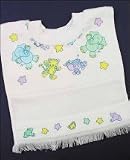 Noah's Animals Velour Bib