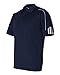 adidas A76 Men's Climalite 3-Stripes Cuff Piqu̩ Polo Collegiate Navy/White