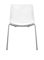 Arper Silla Catifa 46 0251 Blanco/Cielo