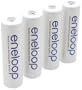 SANYO HR3UTG4BP ENELOOP READY-TO-USE RECHARGEABLE BATTERIES, 4-PK (AA; 2000 MAH)