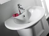 Vee Semi Pedestal Basin