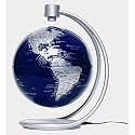 Fascinations Titan 8-Inch Levitating Globe, Metalic Blue