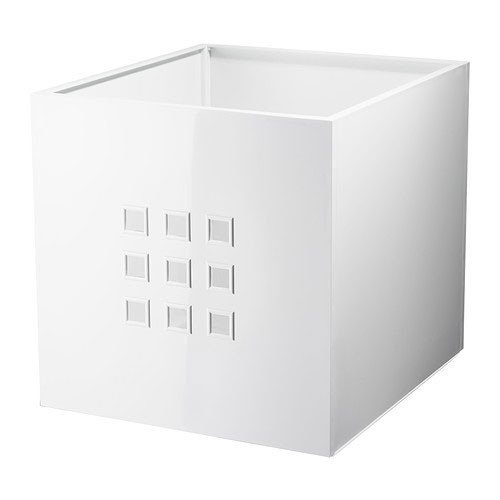 Ikea Kallax Armadietto a cubo (33 cm di lato), con 2 cassetti, compatibile con Ikea Expedit