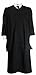 GraduationMall Unisex-adult's Economy Master Graduation Gown Black