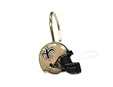NFL New Orleans Saints Set of 12 Shower Curtain Rings