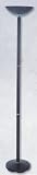Black Single Bulb Floor Lamp 150 Watt Hi-lo Switch