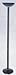 Black Single Bulb Floor Lamp 150 Watt Hi-lo Switch