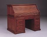 Roll Top Computer Desk, Savannah Collection
