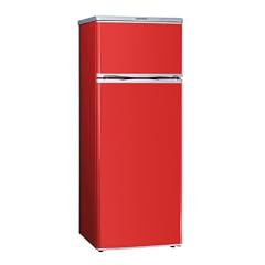 Severin KS 9764 Doppelt�r-K�hl-/Gefrierschrank, rot / EEK A+: 208 kWh/Jahr / K�hlen: 166 Liter / Gefrieren: 46 Liter