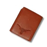 University of Texas Longhorns - Leather Embossed Tri-Fold Wallet