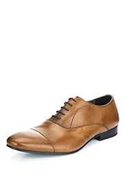 Limited Collection Leather Almond Toe Shoes
