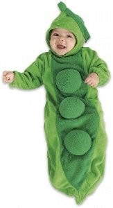 Rubie's Costume Co. Deluxe Baby Bunting - Pea in the Pod Costume - 1 to 9 Months