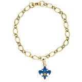 New Orleans Hornets Official Logo 7" Charm Bracelet
