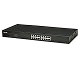 Intellinet 16-Port Gigabit Ethernet Rackmount Switch (Metal) (524148)