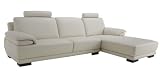 Alessia Modern White Sectional Sofa