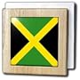 Jamaican flag - 6 Inch Tile Napkin Holder