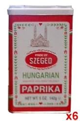 Paprika, Sweet, (szeged) CASE (6 x 5oz)