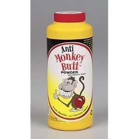 Anti Monkey Butt Powder with Calamine - 6 oz.