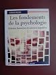 Les fondements de la psychologie: Science humaine et science cognitive