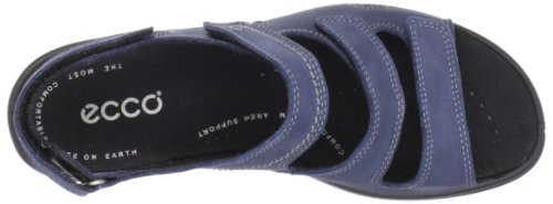 ECCO Shoes Women's Breeze Triple Velcro Marine Wedges 21100302038 8 UK, 42 EU