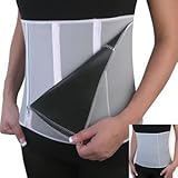 New Adjustable Zipped Slimming Belt Sauna Waist Tummy Shaper Exercise Body Wrap Shopmonk
