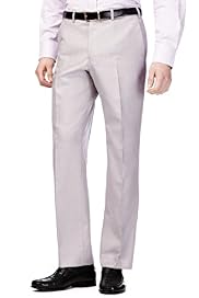 Collezione Luxury Active Waistband Easycare Flat Front Trousers with Silk