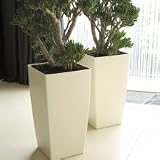Eigenschaften Elho Internatio  / PFLANZGEFAEß MIL ANO BEIGE 20*20*36CM