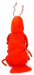 Casual Canine 24-Inch Polyester Lobster Paws Dog Costume, X-Large