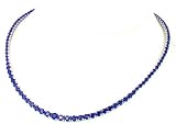 14K 16.70 CTW Sapphire Necklace